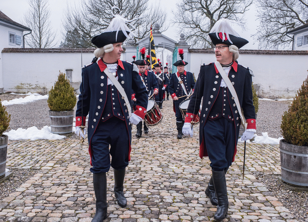 06.03.2018, Jahresrapport der Ehrenformation, in Thunstetten