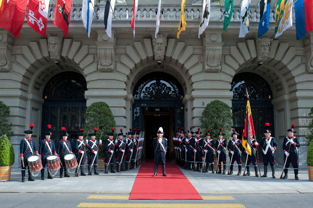 20.05.2014, Staatsbesuch des Präsidenten der Republik Italien, Herr Giorgio Napolitano, in Bern