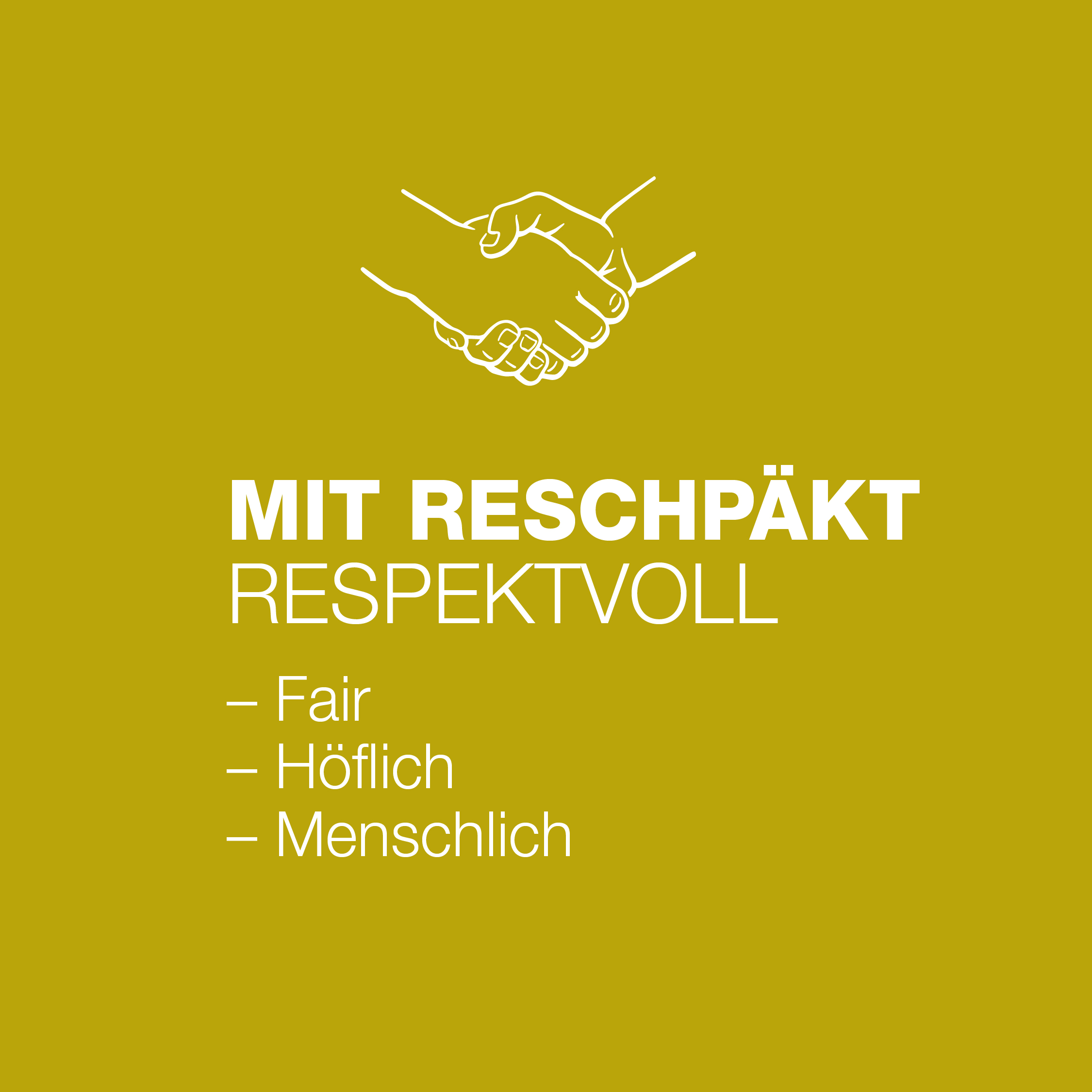 Mit Reschpäkt