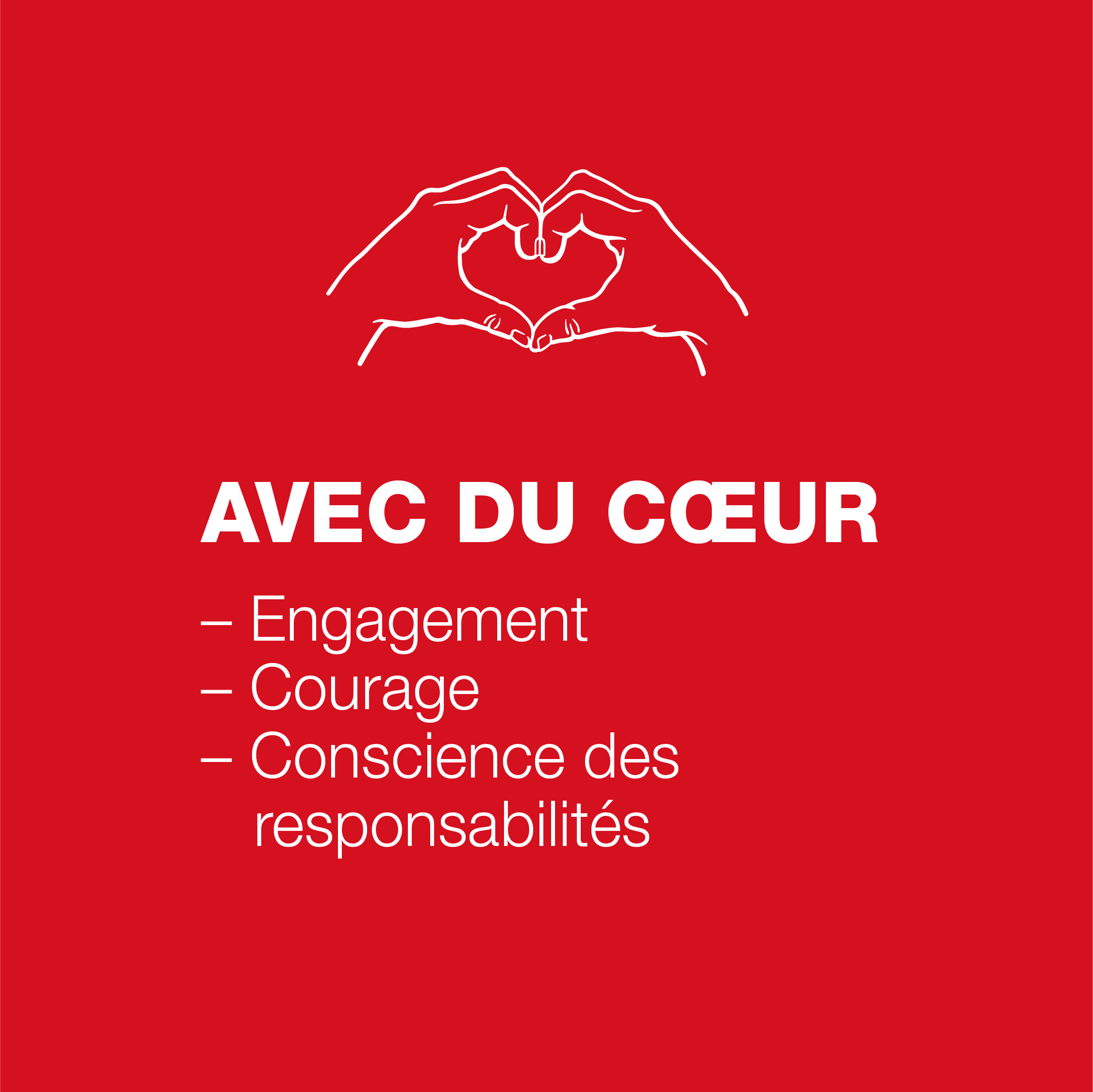 avec du coeur