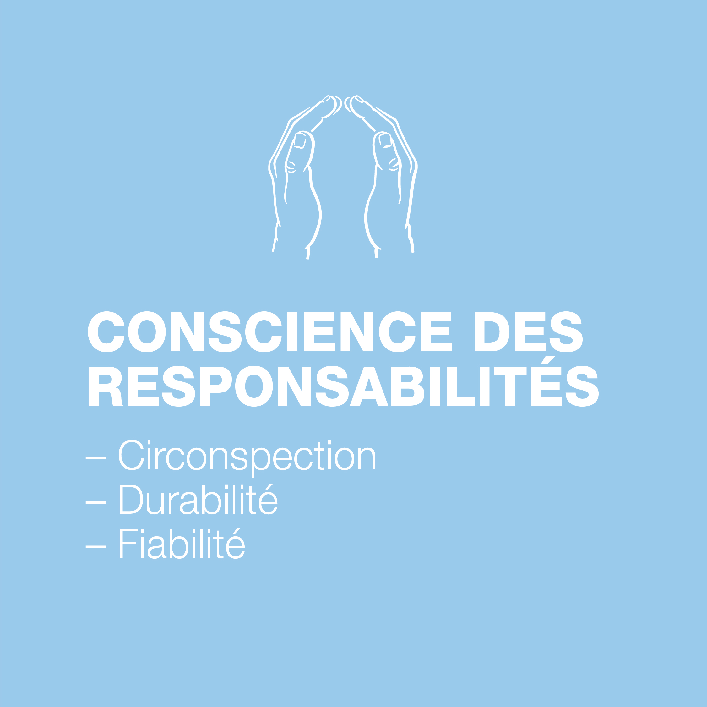 Conscience des responsabilités